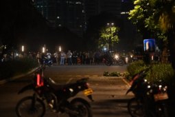 Ledakan di parkir timur GBK diduga petasan