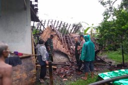 Puluhan Rumah Warga Sumberbaru Jember Rusak Diterjang Puting Beliung