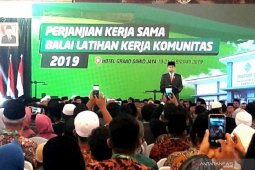 Presiden saksikan penandatanganan Perjanjian Kerjasama BLK Komunitas Tahap I