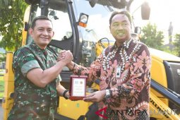 Kodam I/BB terima bantuan alat berat dari BRI