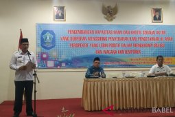 Pemkab Bangka harap imam - khotib promosikan persatuan umat cegah kekerasan