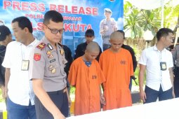 Dua pencuri gas LPG digulung Polsek Kuta