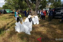Peringati HPSN, DLH Bangka adakan lomba pungut sampah anorganik