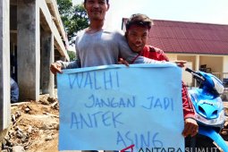 Ratusan masyarakat minta pembangunan PLTA Batangtoru jangan diusik