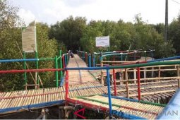 Ekowisata mangrove di Muaragembong Bekasi