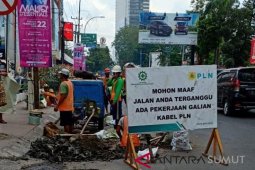 Demi mendukung kelancaraan pemilu, PLN  Medan perkuat sistim kelistrikan
