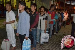 156 WNI pekerja ilegal diusir dari Malaysia