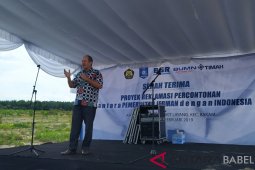 Jerman tanam sawit di bekas tambang Babel