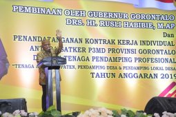 Gorontalo Sudah Cairkan Dana Desa Rp1,63 Triliun