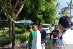 Puluhan Banner Pasangan Calon Presiden 01 Dirusak Orang Tak Bertanggung Jawab