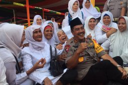 Kapolda Sumut hadiri tabligh akbar dan deklarasi pemilu damai  di Paluta