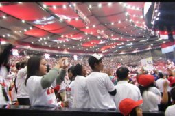 Pendukung Jokowi-Ma'ruf Amin "banjiri" ISCC Bogor