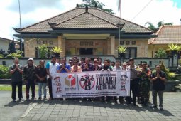 Desa Landih deklarasikan Anti-Politik Uang Pemilu 2019