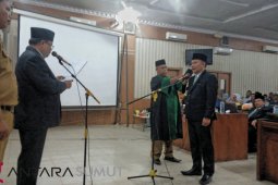 Ketua BKPRMI Labura dilantik jadi anggota DPRD