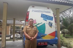 Pemkab Bangka Tengah bangun pojok literasi di taman bermain desa