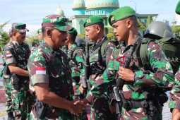 Pangdam Tanjungpura puji kesuksesan Satgas Pamtas jaga perbatasan Kalbar