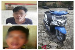 Pelaku curanmor menyerahkan diri ke polisi