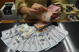 Rupiah Senin pagi menguat tipis, hanya 8 poin