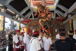 Tim Disbud Denpasar awali penilaian "Ogoh-ogoh" dari Denpasar Timur
