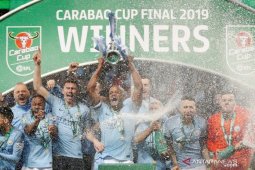 Kalahkan Chelsea lewat adu penalti, Manchester City juara Piala Liga Inggris