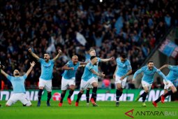 Manchester City juarai Piala Liga Inggris setelah kalahkan Chelsea