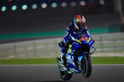 Alex Rins bawa Suzuki tercepat pada hari kedua tes pramusim di Qatar