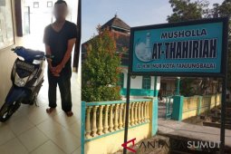 Polisi ringkus tersangka curanmor di mushalla