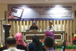 Antara berbagi ilmu untuk peningkatan SDM kehumasan Kemenag se-Kalsel