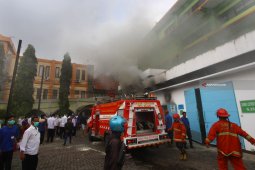 Panel Listrik RSSA Malang Terbakar, Pasien IGD Diungsikan