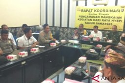 Amankan Nyepi, Polres Jembrana kerahkan ratusan personel