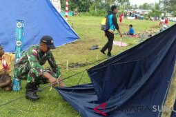 Prajurit Satgas Yonif 126/KC latih Pramuka tali temali