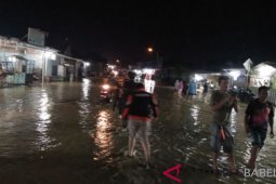 BPBD Pangkalpinang siagakan personel di lokasi rawan banjir