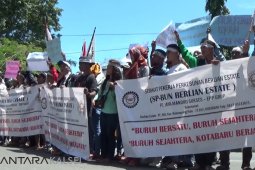 Serikat pekerja sawit sampaikan aspirasi ke DPRD Kotabaru