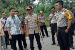 Kapolres Bangka tinjau langsung lokasi banjir