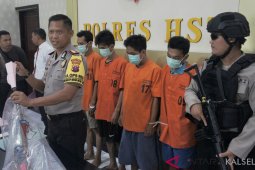 Polres HST tangkap tiga pengedar terkait kasus narkoba
