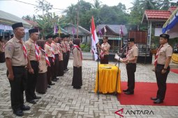 Wabup HSS lantik Mabiran dan Kwaran Pramuka Telaga Langsat