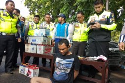 Petugas PJR Tangkap Pelaku Pencurian "Accu" Truk