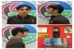 Polresta Banjarmasin tangkap juru parkir edarkan Narkoba