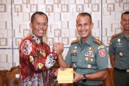 Danrem visits Tanah Laut