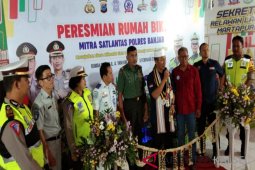 Dirlantas Resmikan Rumah Bikers Kalsel