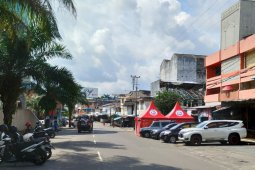 Pusat perbelanjaan Pangkalpinang sepi libur Imlek