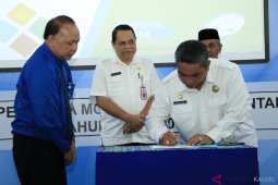 Wali Kota Teken Kontrak Kinerja PDAM Intan Banjar