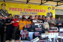 Polres dan BC Jember Gagalkan Peredaran Rokok Ilegal Senilai Rp118 Juta