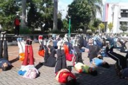 Petugas Pajak BP2D Kota Malang Digembleng ala Militer
