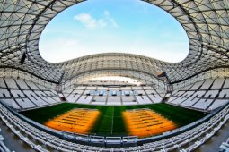 Stadion tanpa penonton, Marseille kalahkan Bordeaux 1-0