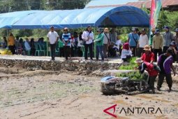 Bimtek Mekanisasi Tanam Padi di Samboja