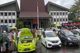 65 kendaraan meriahkan kontes modifikasi HUT Ke-57 Kodim Banjarmasin