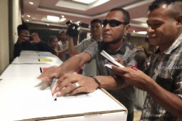 Polda bersama KPU Papua Barat gelar simulasi pencoblosan