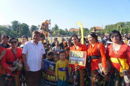 Anak-anak TK se-Denpasar ikuti "Parade Ogoh-Ogoh" jelang Nyepi (video)