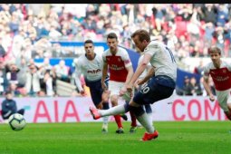 Penalti Harry Kane bawa Tottenham imbangi Arsenal 1-1